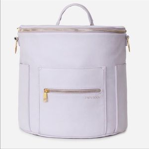 BNWOT Fawn Design Diaper Bag in Lilac Limited Edition color.RARE